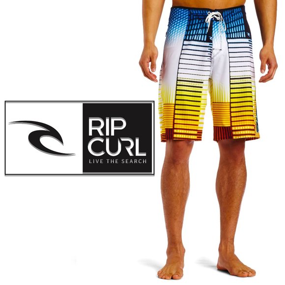 Check the video! Mick Fanning Rip Curl Mirage EC3 Boardshorts one pr sz34 sz30 - Picture 4 of 15